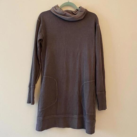 ATHLETA dark gray long sleeve turtleneck sweater - Picture 3 of 7